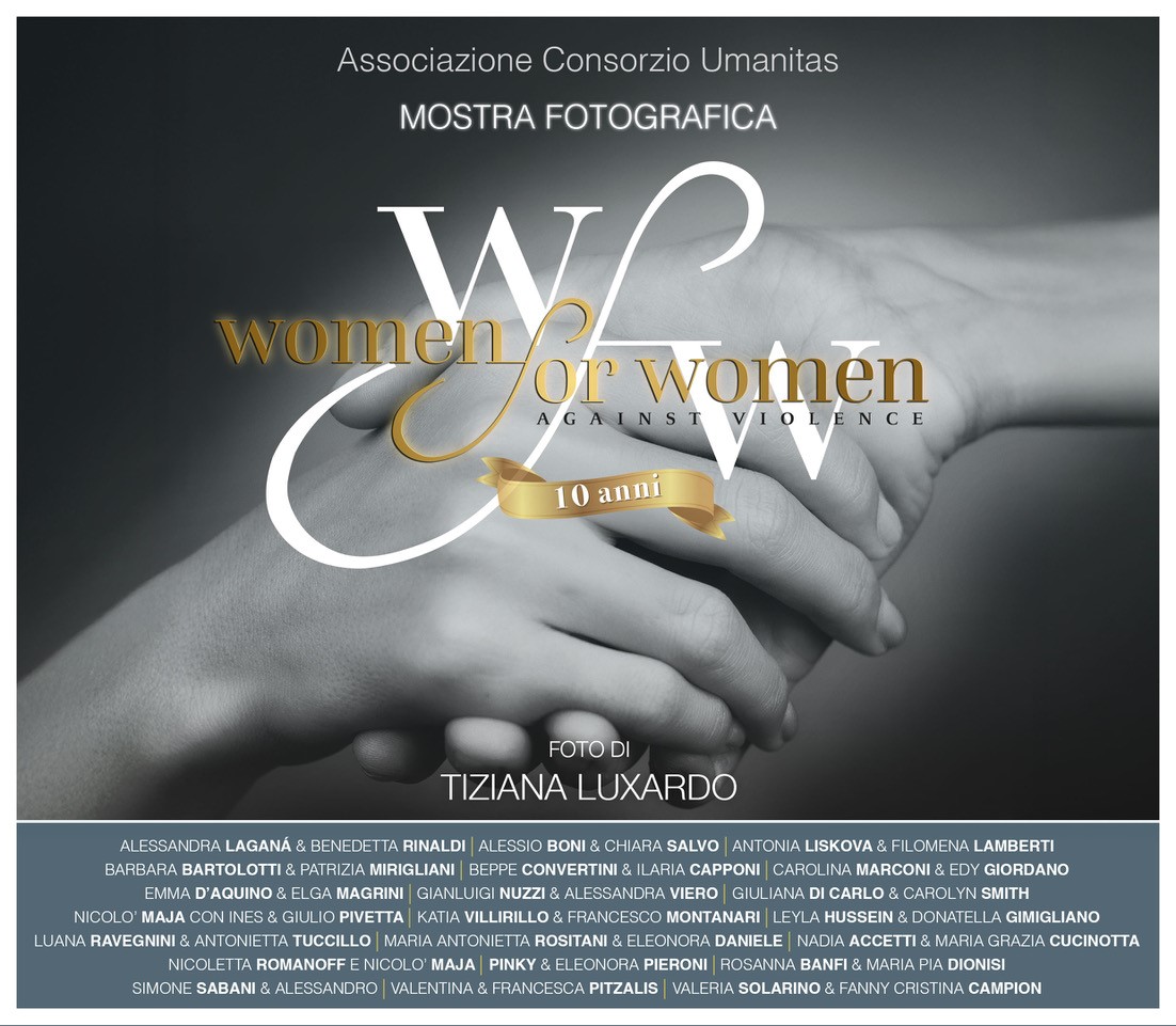 Presentazione mostra fotografica dei 10 anni di: Women for women against violence – Camomilla Award